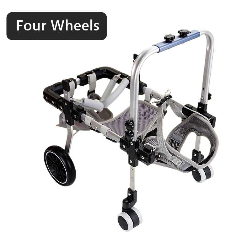 Full Support Dog Wheelchairs | 4-wheel Pet Mobility Cart