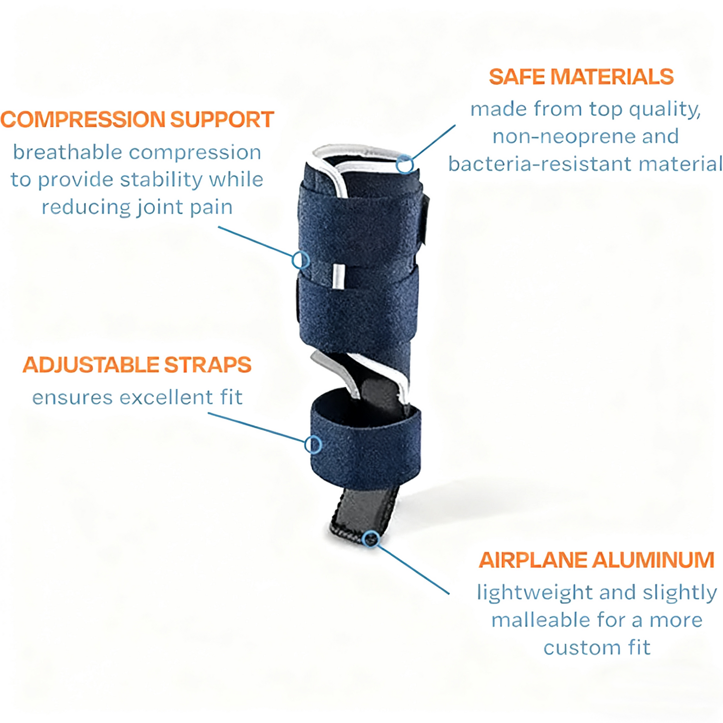Hock Brace for Cats - β Rear Leg Joint Support for Injury Recovery