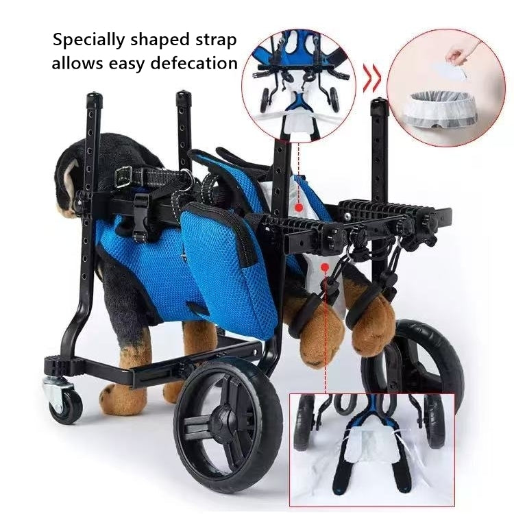 Wheelchair for Small Dogs – Back & Front Legs
