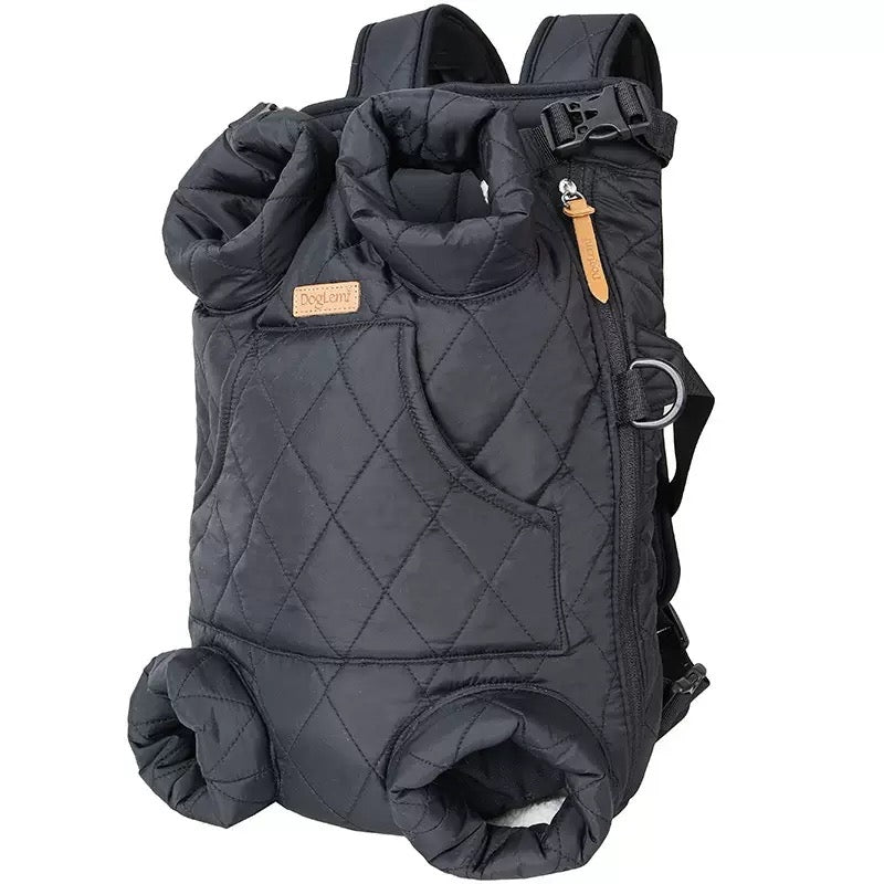 Winter Pet Backpack Carrier for Cats & Dogs
