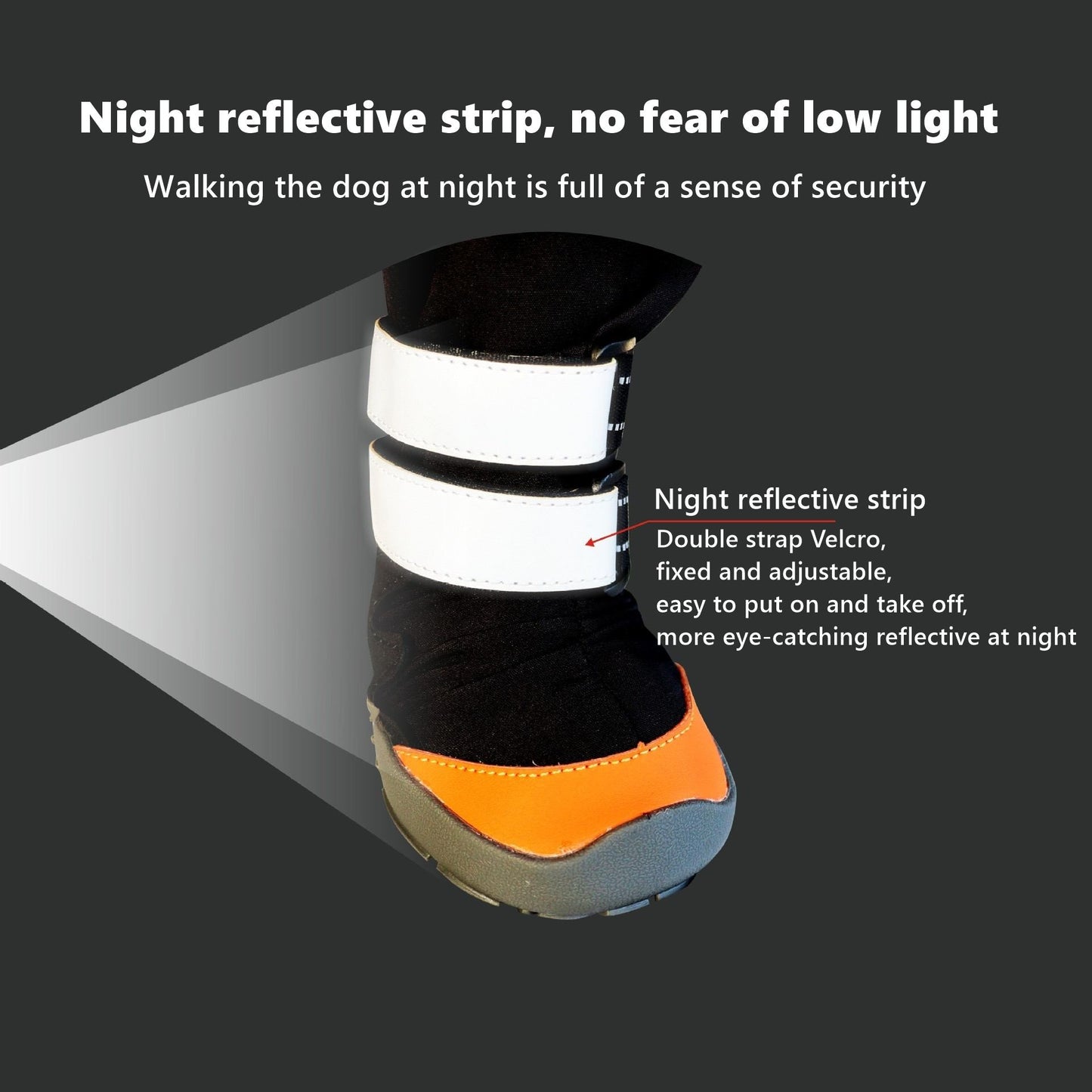 Adjustable Suspender Dog Boots
