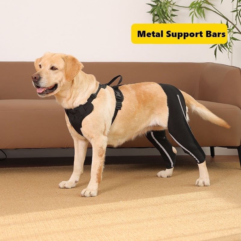 Dog Hind Leg Brace With Metal Support Stays