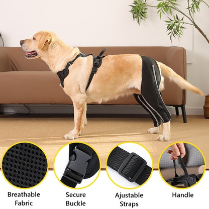 Dog Hind Leg Brace With Metal Support Stays