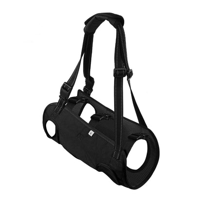 PawAble Dog Lift Harness & Backpack Carrier in Black color