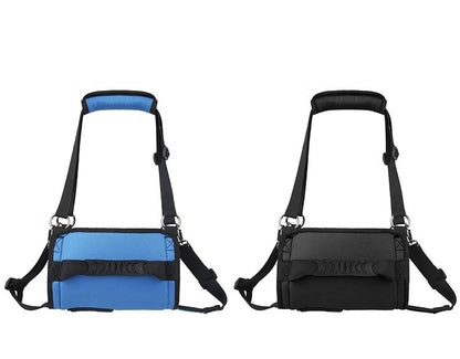 image displaying the overall looking of the blue and black dog lift hind legs support in white background