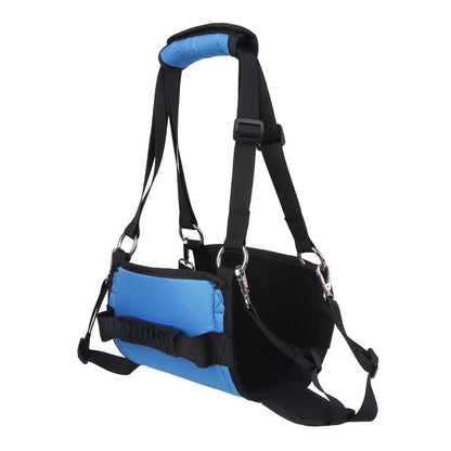 image displaying the overall looking of dog lift hind legs support in white background