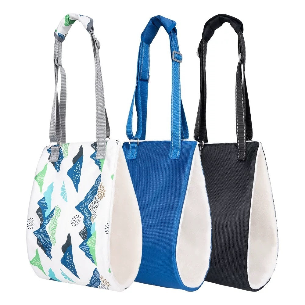 three colors available of Dog Lift Support Sling Harness