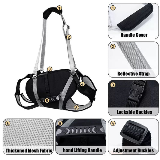 Dog Support Harness Full Body Lift Sling for Large Dogs
