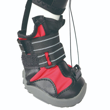 close up of a Lift Toe Drop Dog Foot Brace