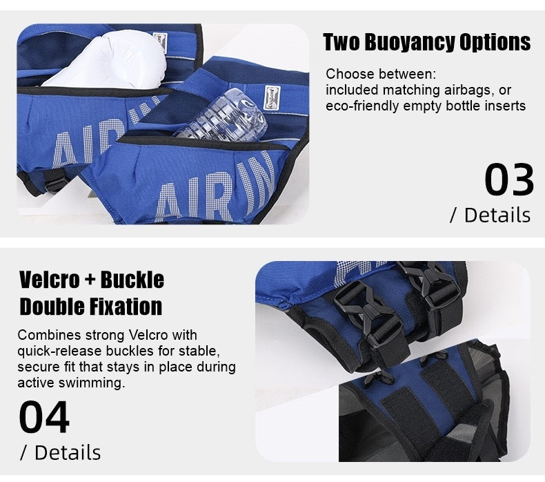 Dog Life Vest – Reflective & Adjustable Life Jacket For Pets