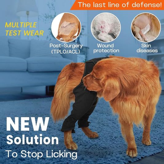 Double Drop Knee Brace for Dog Hind Legs