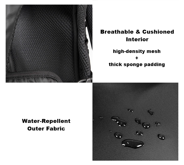 Front-Facing Dog Backpack Carrier – Adjustable & Breathable Pet Sling (Up to 15kg)