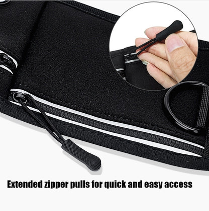 Hands-Free Dog Walking Belt with Shock-Absorbing Leash
