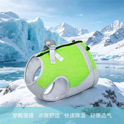 Pet Dog Cooling Harness Vest for Summer Walks