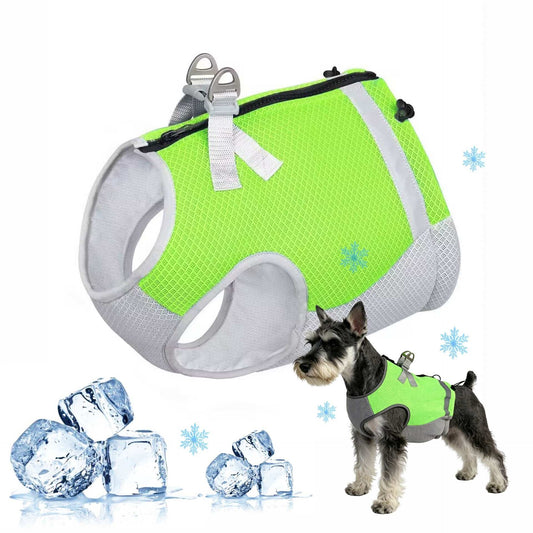 Pet Dog Cooling Harness Vest for Summer Walks