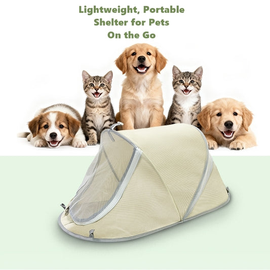 Foldable Pet Tent Portable Dog & Cat Travel Shelter
