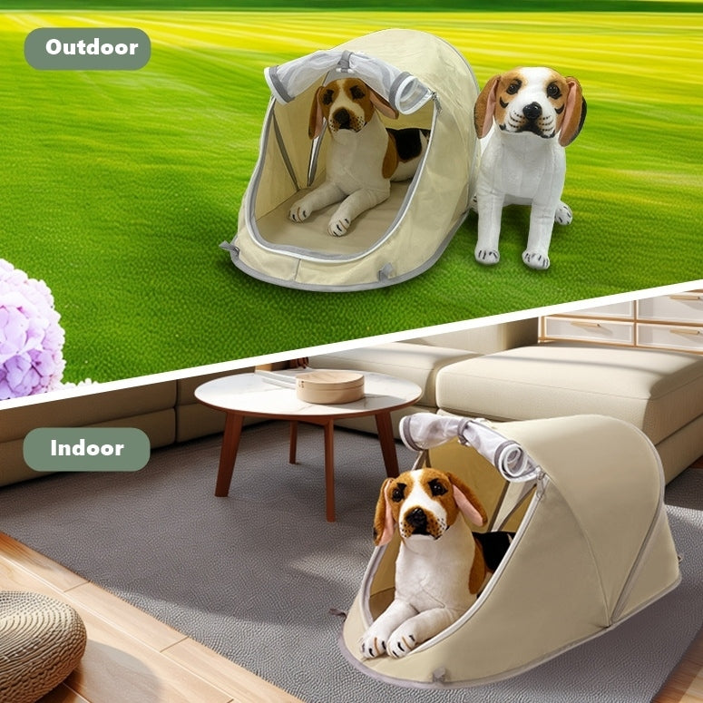 Foldable Pet Tent Portable Dog & Cat Travel Shelter
