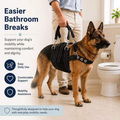 Rear Support Harness for Dogs With Weak Back Legs