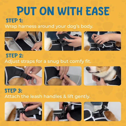 Senior Dog Support Harness | Full Body Lift & Nursing Aid