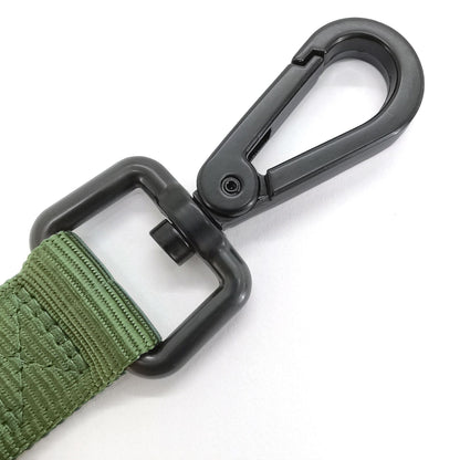 Anti-Pull Tactical Dog Leash with Shock-Absorbing Bungee Support