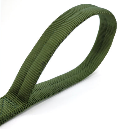 Anti-Pull Tactical Dog Leash with Shock-Absorbing Bungee Support