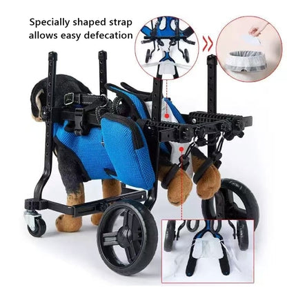 Wheelchair for Small Dogs – Back & Front Legs