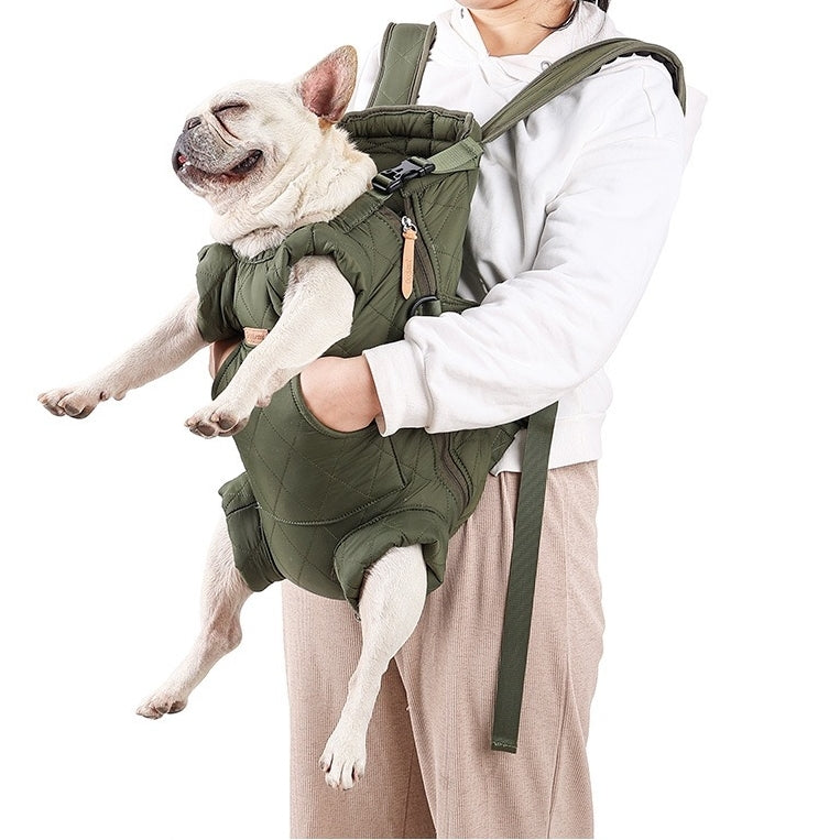 Winter Pet Backpack Carrier for Cats & Dogs