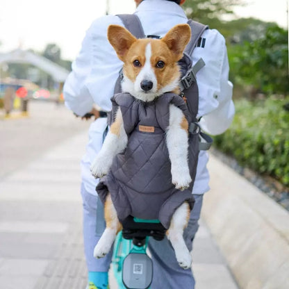 Winter Pet Backpack Carrier for Cats & Dogs