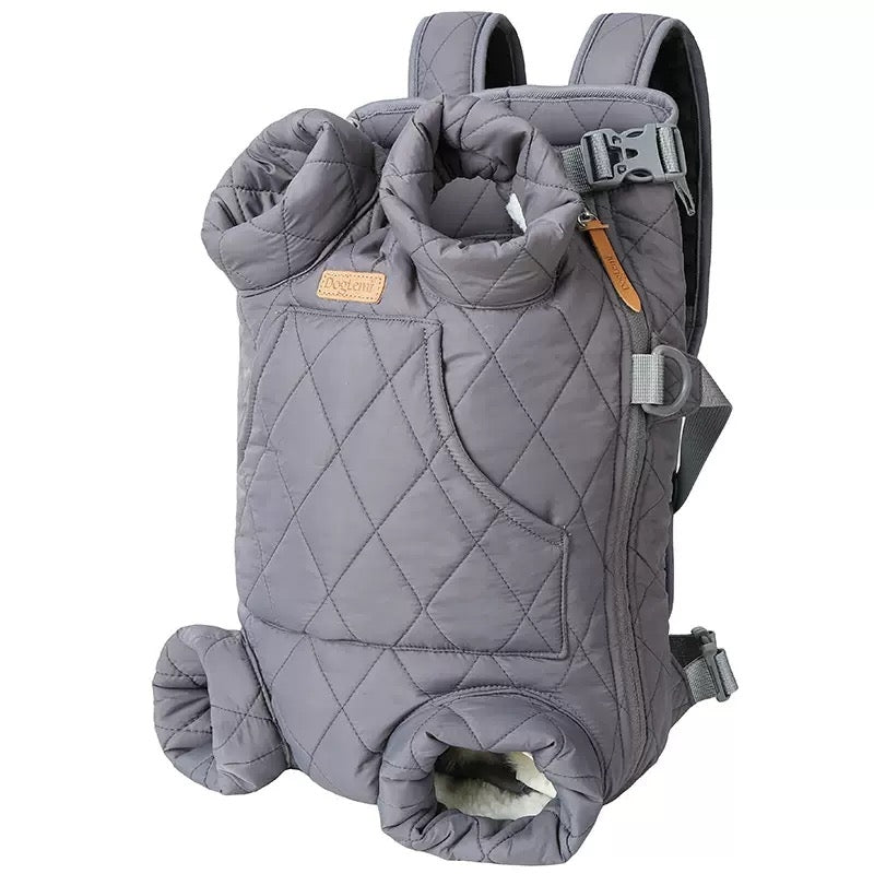 Winter Pet Backpack Carrier for Cats & Dogs