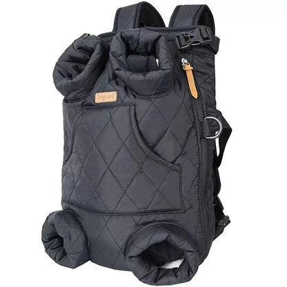 Winter Pet Backpack Carrier for Cats & Dogs