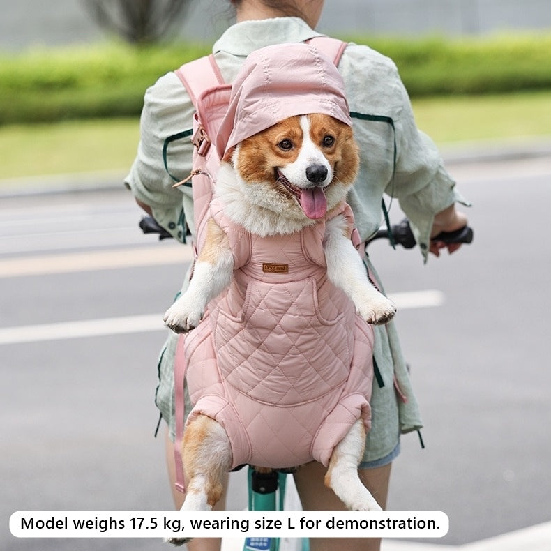 Winter Pet Backpack Carrier for Cats & Dogs