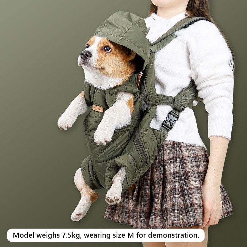 Winter Pet Backpack Carrier for Cats & Dogs
