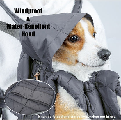 Winter Pet Backpack Carrier for Cats & Dogs